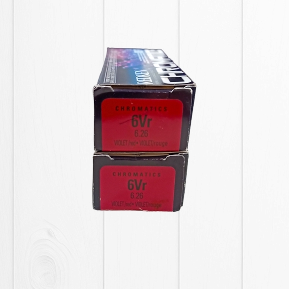 Redken Chromatics 2 x Permanent Ammonia-free Hair Color Dark Violet/ Red Blonde - Picture 2 of 16